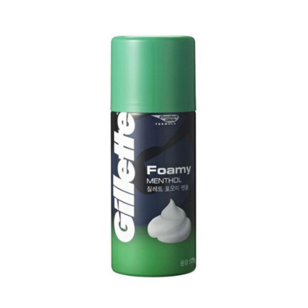 Gillette Foamy Menthol Shaving Foam — 175 G (1 Unit)