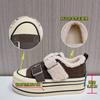 Leather little white shoes women's winter new thick-soled muffin shoes women's velvet thermal board shoes casual versatile women's shoes