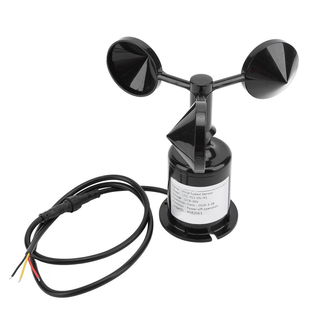 Wind Speed Direction Sensor, ABS IP64 Water Proof Wind Speed Sensor High Accuracy Anemometer Sensor For Greenhouses, Ships, Industrial, Agricultural,