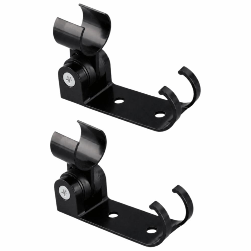 2 Pack Wall Mounted Shower Head Bracket Adjustable Angle Shower Bracket Sturdy Shower Holder Shower