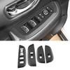 Carbon Fiber Car Window Switch Panel Cover For Honda HR-V HRV -2025