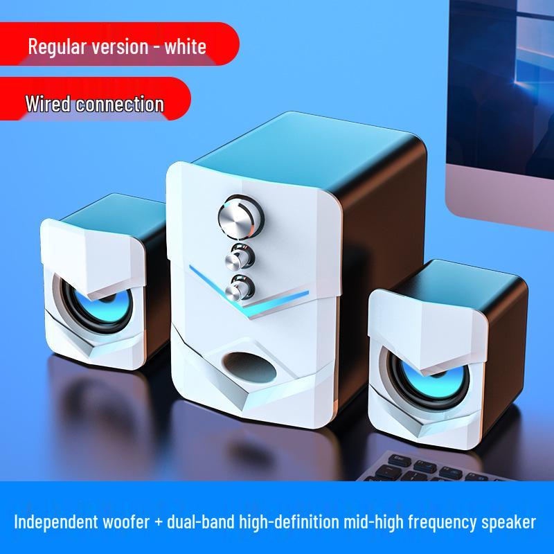 SADA Saida D-222 Universal Wired Desktop Speaker with Heavy Bass