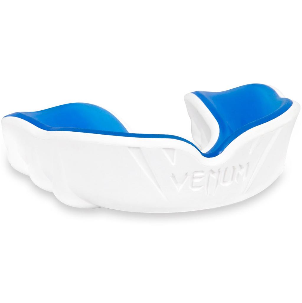 Venum Challenger Mouthguard - White/Blue