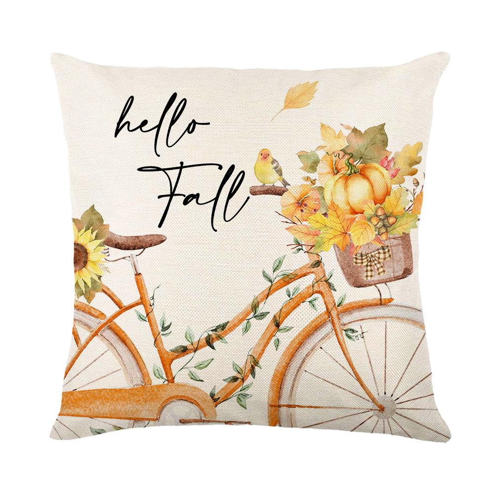 Autumn Harvest Pillow Case Series Printed Home Living Room Decor Sofa Cushion Bedroom Cushion