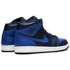 Jordan 1 Mid Obsidian Game Royal Jordan 554724-412