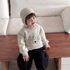 Children's clothing winter new children's clothing baby thickened warm clothes boys fleece sweater set