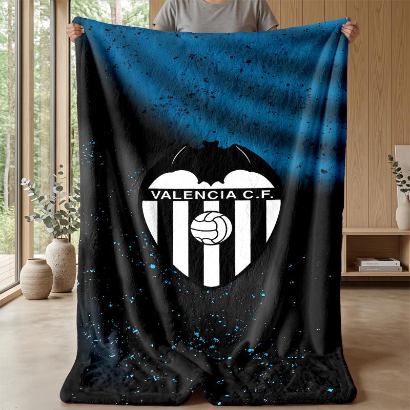 Valencia Theme blanket Soft Flannel Blanket Plush Throw Blanket Cozy Sofa Bed Blanket for Home Decor