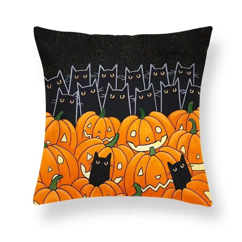 

Taie d Oreiller Décorative à Motif de Main Fantôme, Horreur d Halloween, pour Bureau, Salon, Canapé, Voiture 40x40cm