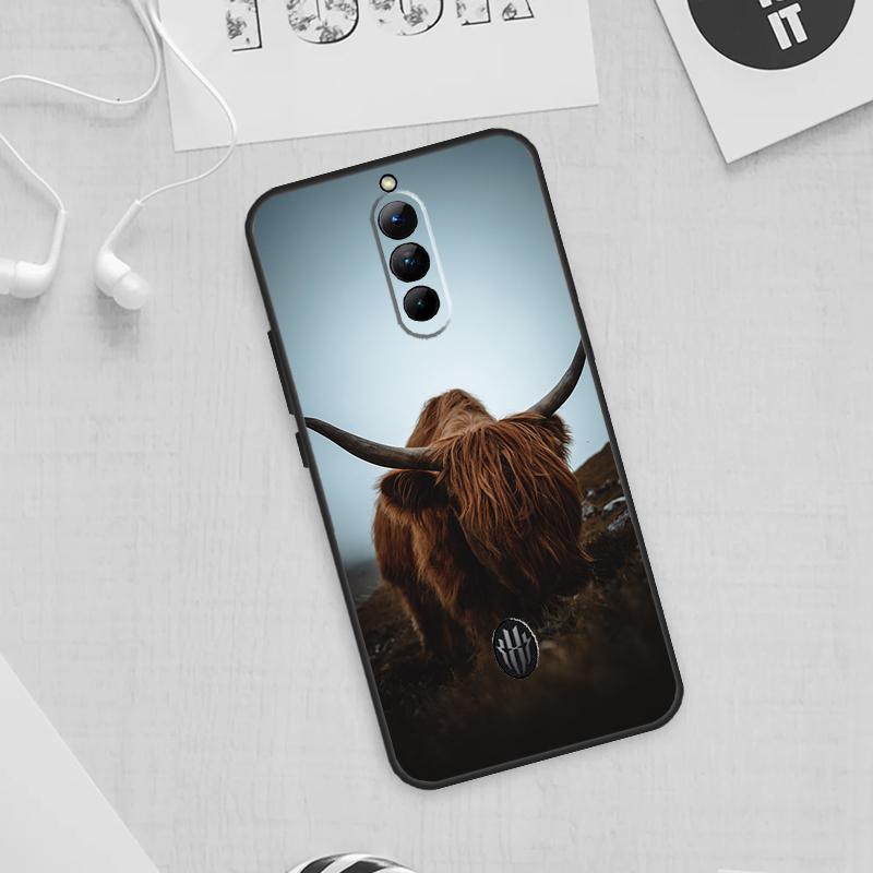 Highland Cows Case For ZTE Nubia Red Magic 11 Pro 8 8S 9 9S 10 10S Pro Plus 5G 6 7 7S 6S Pro 10 Air Cover