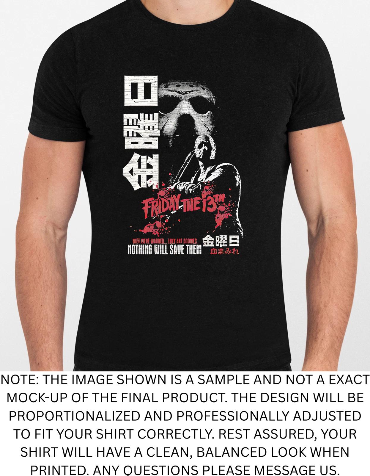 Men s and Women s T-shirts Friday The 13 Graphic XL
