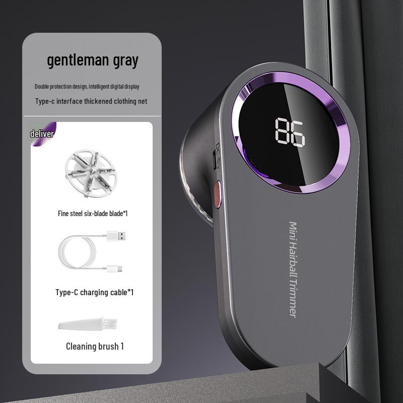 25-Year Smart Digital Lint Remover with Six Large Blades