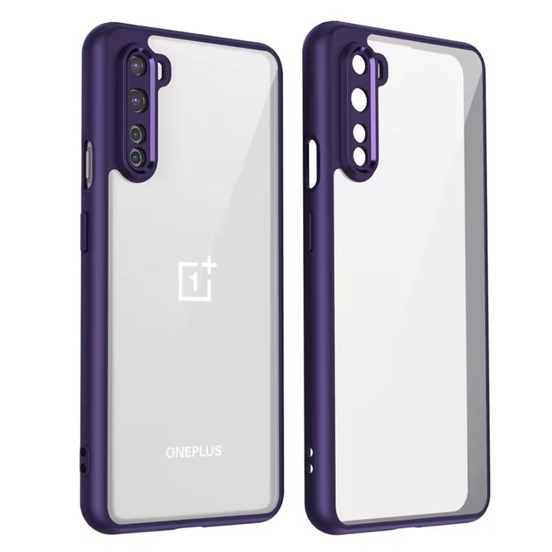 

Чохол для Oneplus Nord AC2001 AC2003 Ударостійкий Силіконовий Бампер Повітряна Подушка Прозора Матова Задня Кришка Жорсткий Чохол для Телефону One Plus Nord OnePlus Nord