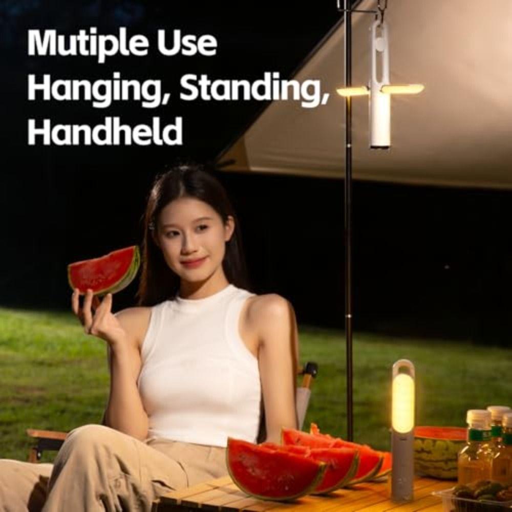 Rechargeable Camping Light Waterproof Outdoor Folding Lamp Rechargeable Flashlight Hiking