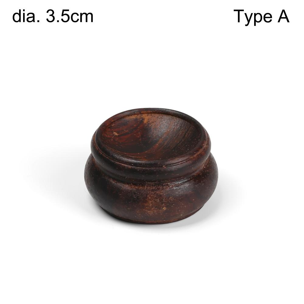1 pz. Base per statuetta in cristallo con sfera, artigianato, ornamenti da tavolo, oggetti di scena per fotografia, supporto per pietra a sfera, supporto in legno
