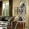 Antique Royal Master Search Light Maritime Hollywood Style Tripod Spot Light.