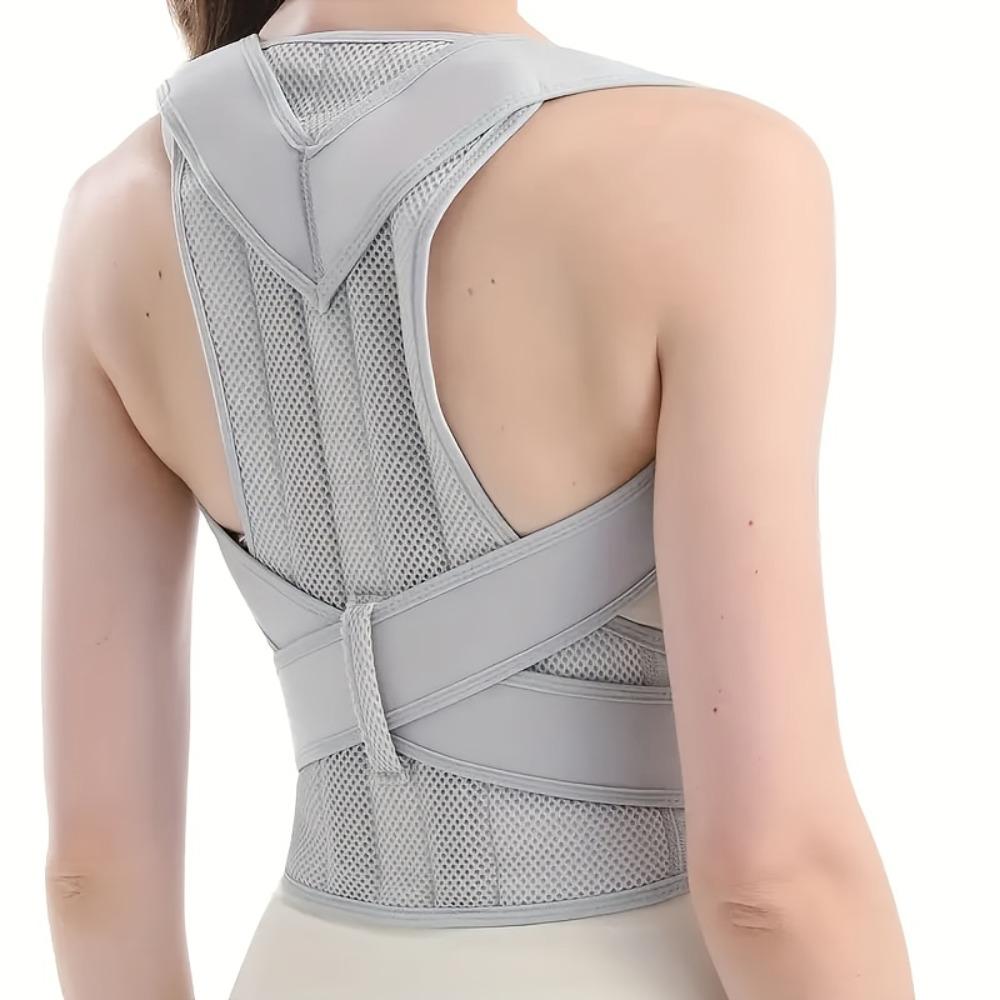 One-piece Back Adjustable Unisex Trainer, Back Brace Reinforcement Orthotic Support Fixation Belt