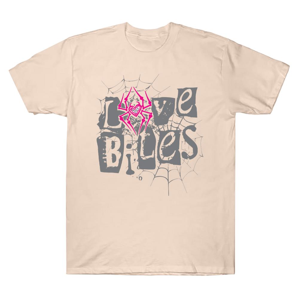 AJ Lee Love Bites Klasické základní tričko Vintage High Street Nadměrné Streetwear Dámské Pánské Bavlna O-výstřih Krátký rukáv Oblečení