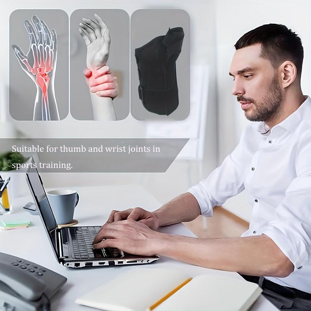 Wrist Strap with Thumb Support, One-size-fits-all, Wrist Guard, Thumb Guard