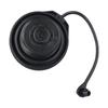 Fuel Filler Cap with 2 Keys for Land Rover Defender 90 110 Secure Locking ABS Black Easy Tall OEM LR075664 LR032977
