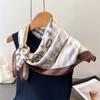 Soft Silk Shawl Thin Headband New Silk Scarf  Women