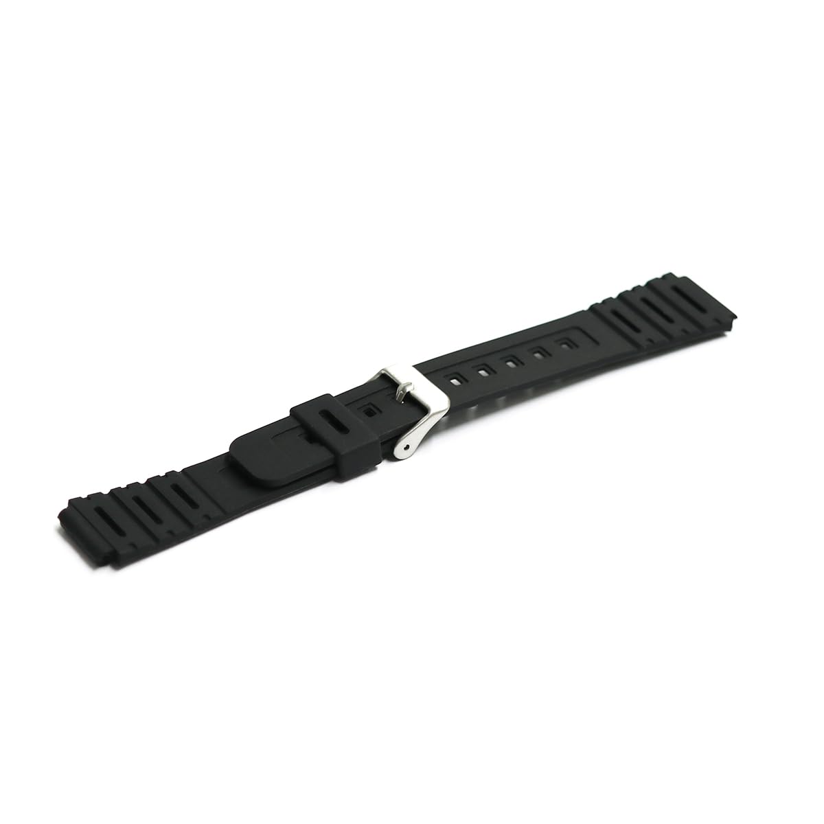 

Casio AQS810W S800W SGW 300H 400H AE 1000 1300 1200 і т. д. Сумісний замінний ремінь 18 мм гумовий [SOUBI] W-218 ca-023 (Чорний) чорний