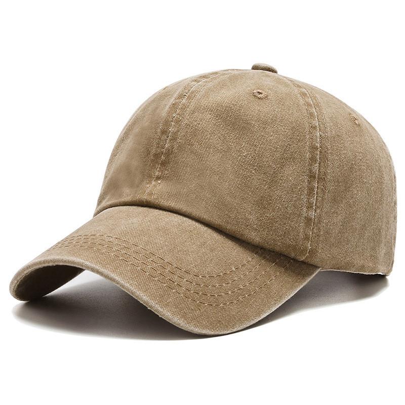 Outdoor Fashion Cotton Leisure Baseball Hat With Curved Brim Adjustable Strap