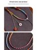 Tibetan Hand-Woven Thangka Necklace Cord for Men's and Women's Jade or Gold Pendant Amulets