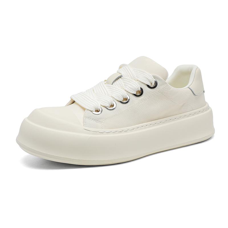 Fashion 2025 Summer Lightweight Canvas Breathable Mesh Men's Casual Shoes Non-Slip Rubber Sole Fashion Streetwear Slip-On Walking Shoes