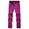 TRVLWEGO Pants Hiking Skiing Thermal Softshell Snowboard Camping Skating Waterproof Fleece for Women Outdoor Trekking Trousers