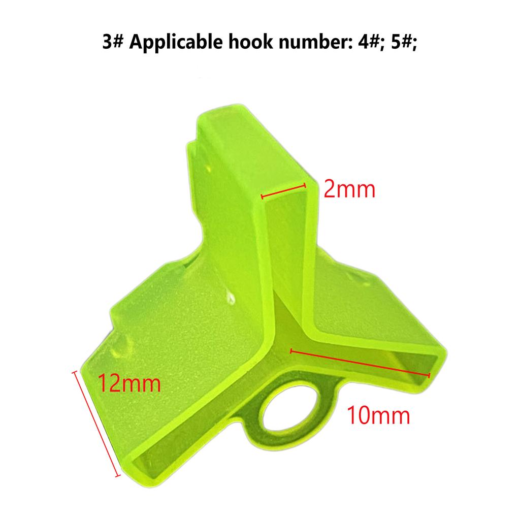 50pcs Fishing Hook Bonnets Multi-size Treble Hook Protective Cover Safety Cap Fishing Gear Accessories