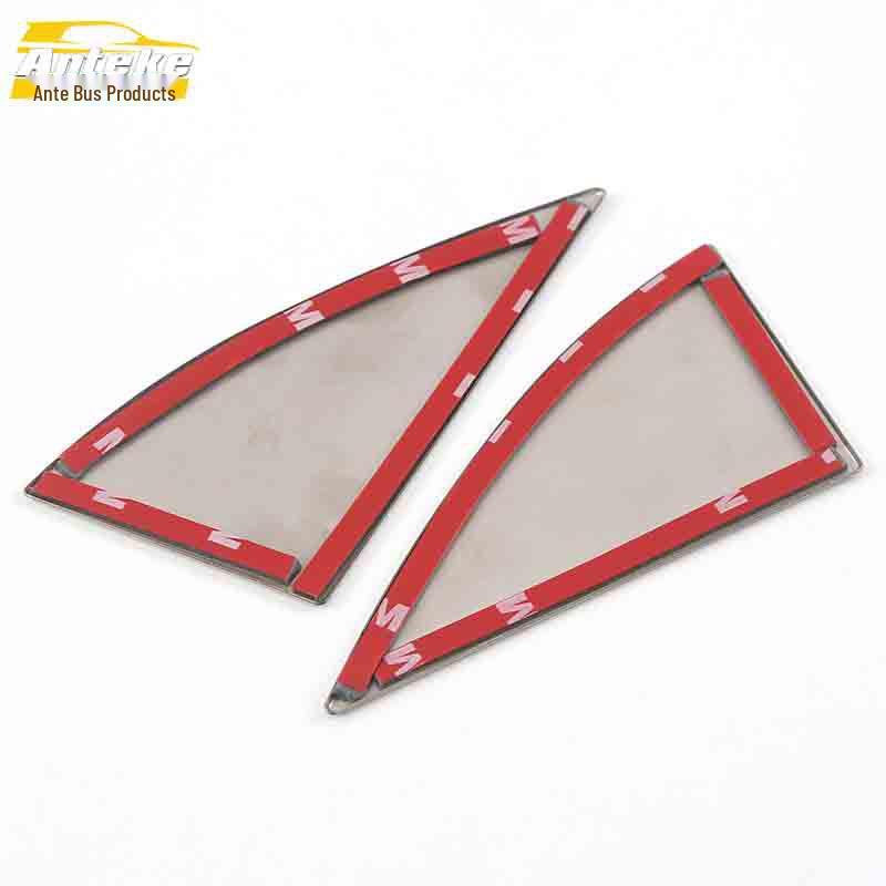 Equinox A-Pillar Stainless Steel Triangle Console Decal Accessories