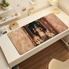 Desk Mat Large Gaming Mouse Pad Antislip Stitched Edges Fantasy Art Print Nonslip Desk Pad for Home Office Gaming Setup