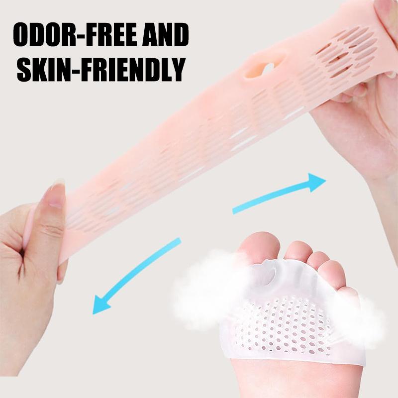 4 пары силиконовых разделителей пальцев с 5 отверстиями, гелевые стельки для облегчения боли, предотвращение мозолей и волдырей, натоптыши, уход за ногами