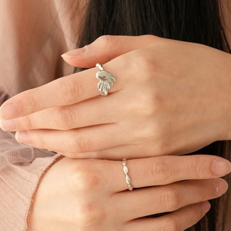 BELLOOGGI Frill heart ring
