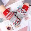 Women's Winter Knitted Wool Flip-Top Fingerless Gloves - Cute, Warm, Cold-Proof
