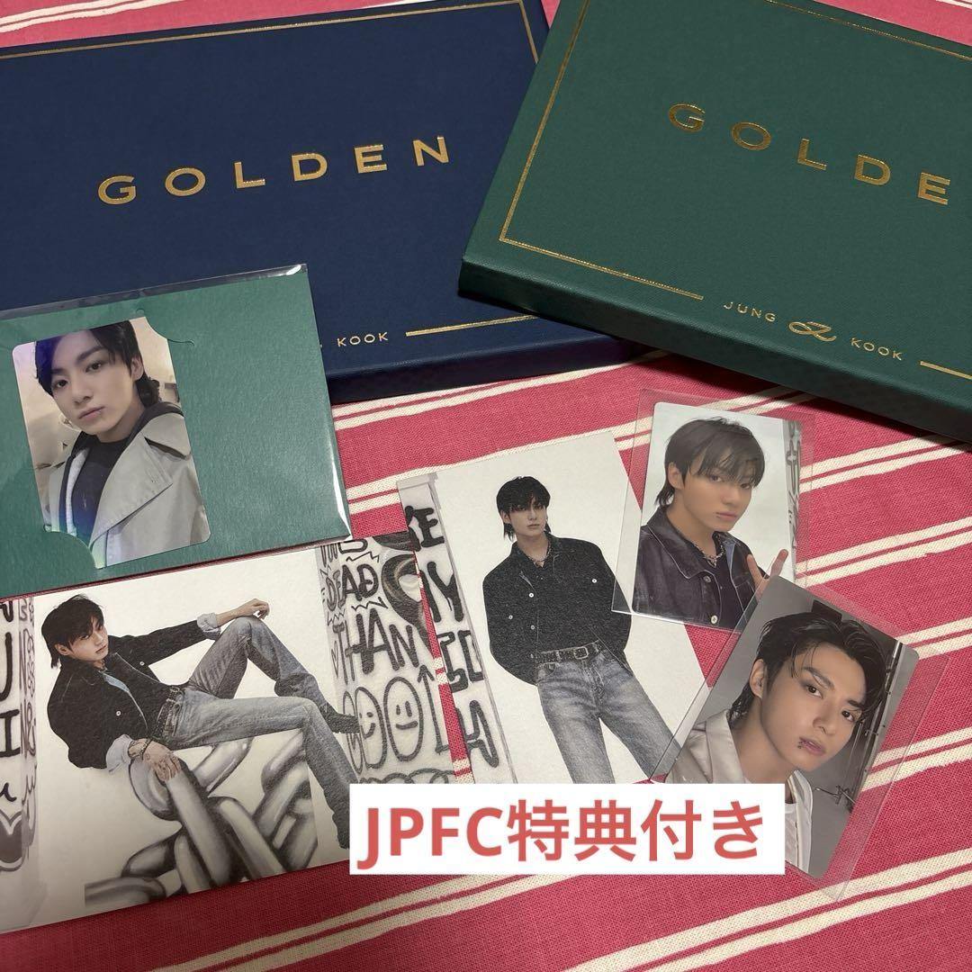 

[USED] JUNGKOOK GOLDEN JPFC bonus included
