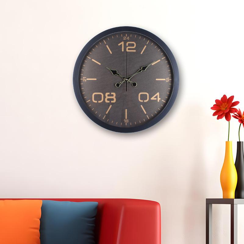 Light Luxury Creative Wall Clock Modern Living Room Silent Clock Style Bedroom Art Wall Clock Home Personalized Decorative Clock