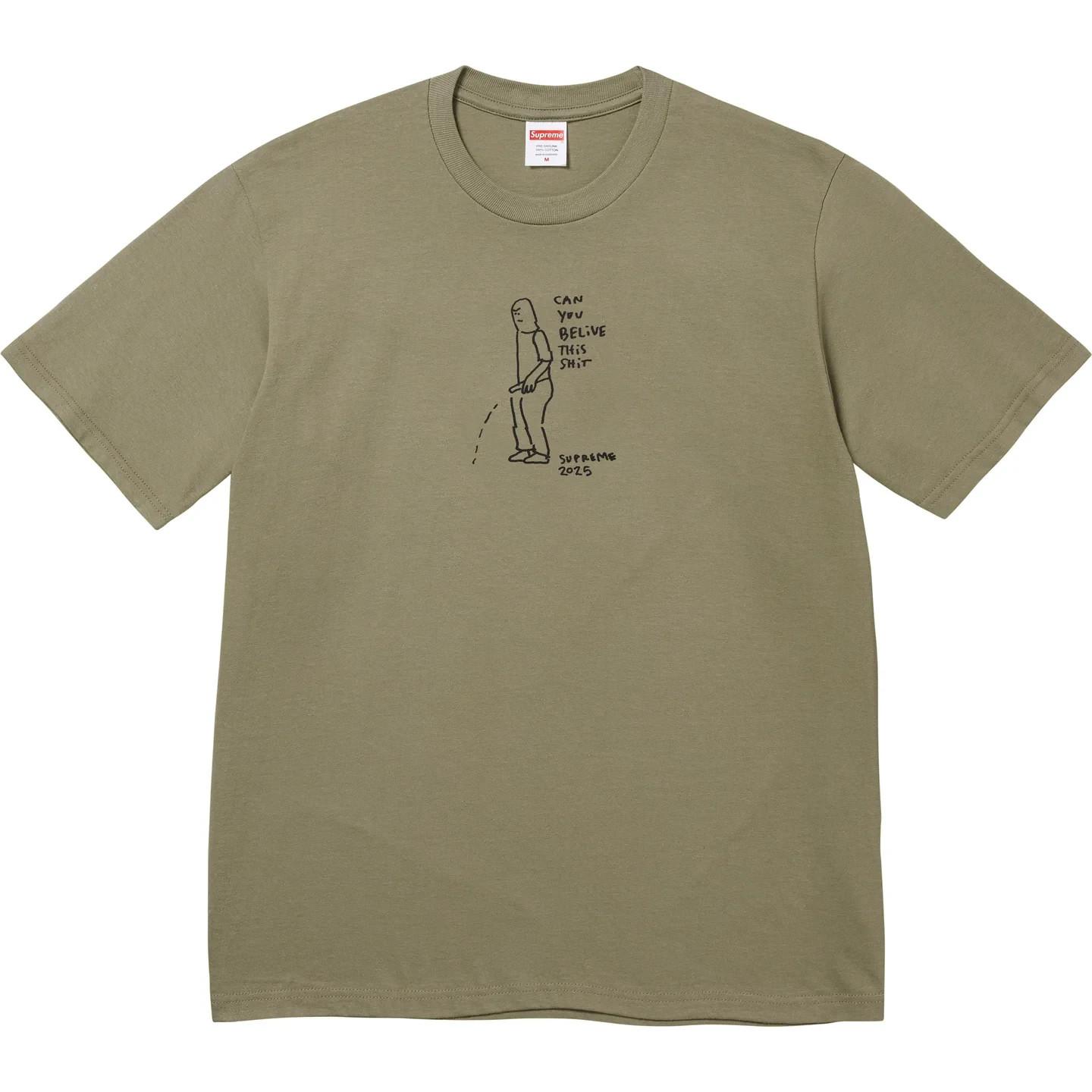 Supreme Gonz Tee Olive XL