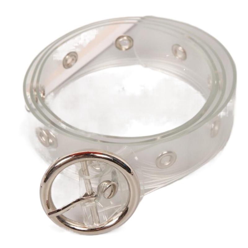 Sophisticated Plastic Transparent Waist Band In Heart And Round Designs For Outfits Chic