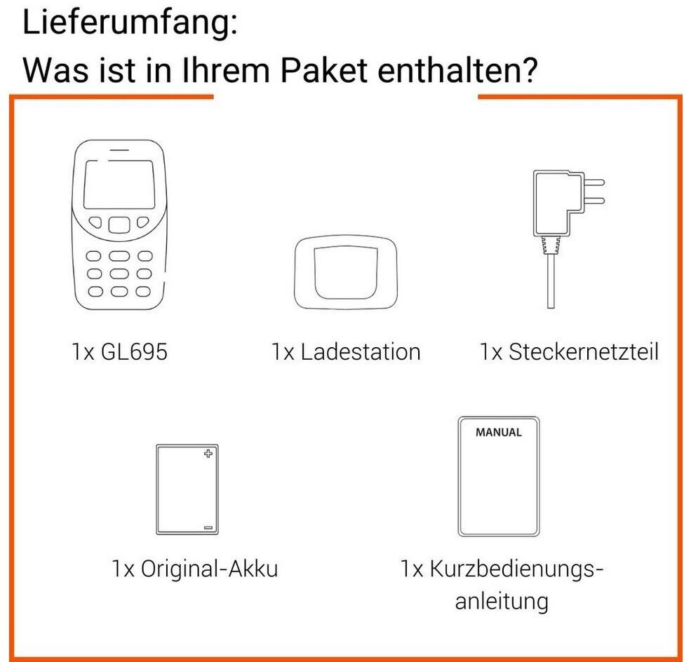 Мобильный телефон Gigaset GL695