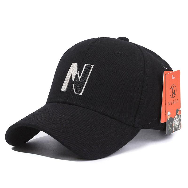 Sunshade sunscreen fashionable versatile men's and women's hard top baseball caps