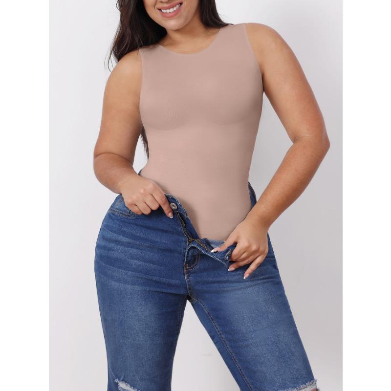 Chaleco Moldeador de Cintura Seamless con Control de Abdomen para Mujer Tallas Grandes