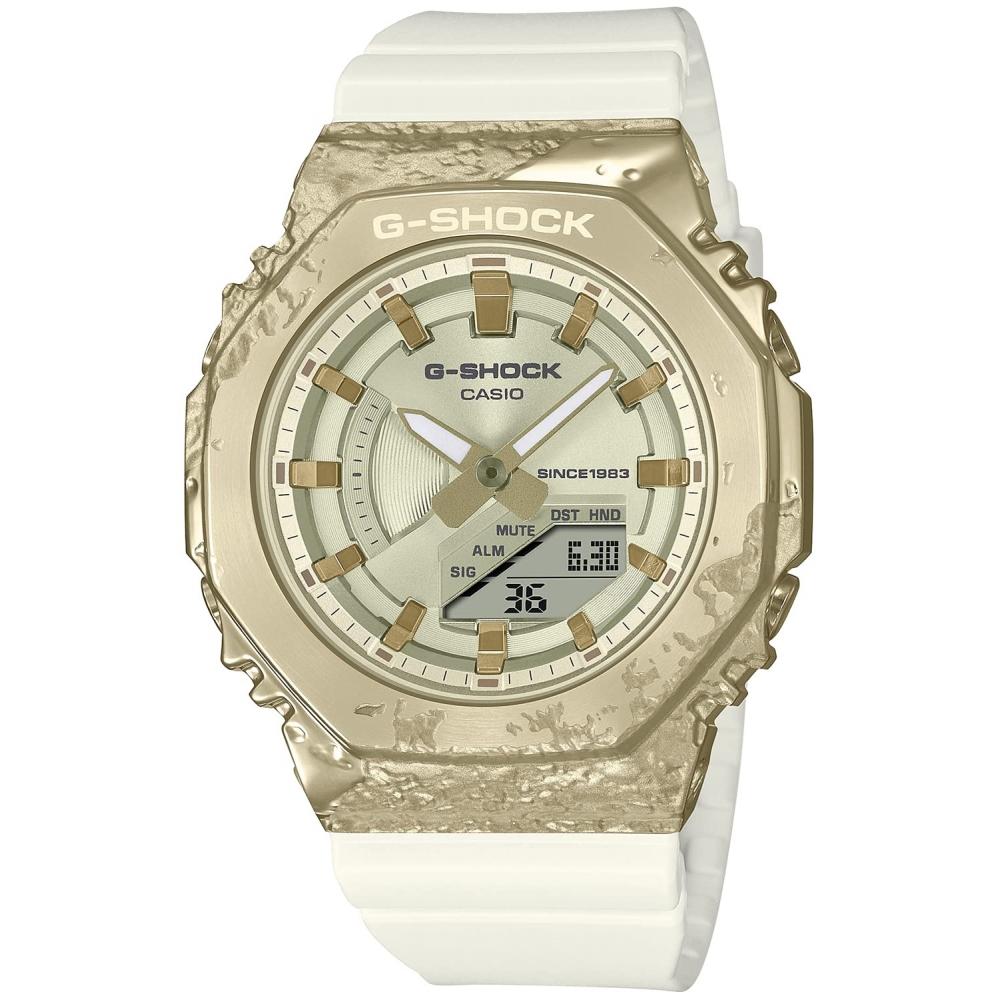 

[Casio] Часы G-SHOCK G-SHOCK Модель среднего размера 40th Anniversary Adventurer s Stone GM-S2140GEM-9AJR женские белые