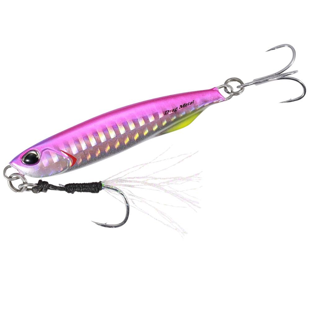 DUO Metal Jig Drag Metal Cast Slim Zebra Glow 30g