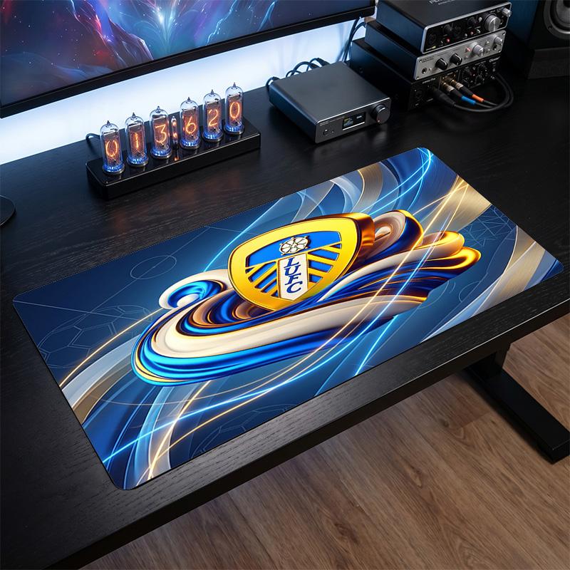 Tappetino Mouse Grande Stampa Leeds United Football, Tappetino Esteso Antiscivolo per Scrivania da Gioco per Ufficio Casa