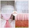 Yangweng Mosquito Hanging Canopy Mosquito and Insect Round Mosquito Bed Room Mosquito Net for Princess Tatami Easy LED Wide Net, Curtain, Protection,