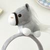 Headband Year of Horse 2026 Cartoon Headwear Soft Plush Material Comfortable Fit Hair Hoop Cosplay Photo Prop