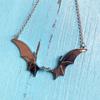 Vampire Bat Wings Gothic Necklace - Witchcraft Jewelry Gift