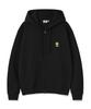 Wacky Willy Graphic Kiki Wappen Zip-Up Hoodie Black