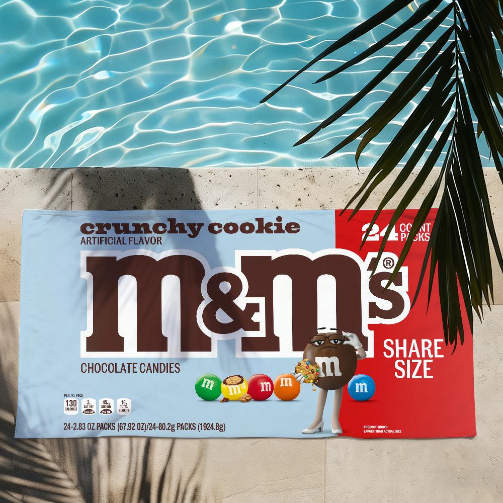 Candy M-M&M's-S Sweet Towel Shower Sauna Travel Spa Quick Dry Gym Accessories Soft Large Beach Towels